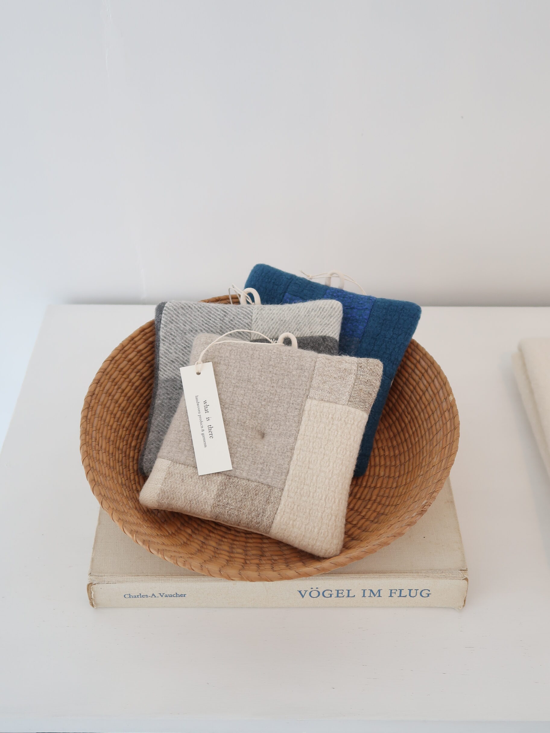 パッチワークの pot holder